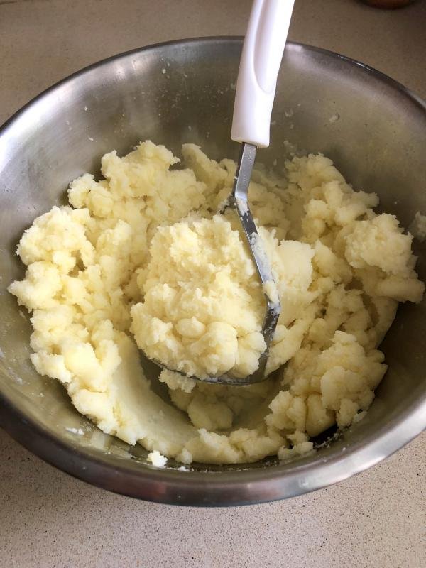 mashed potatoes