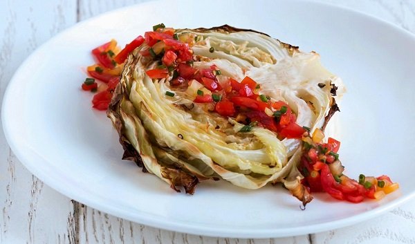 roasted cabbage