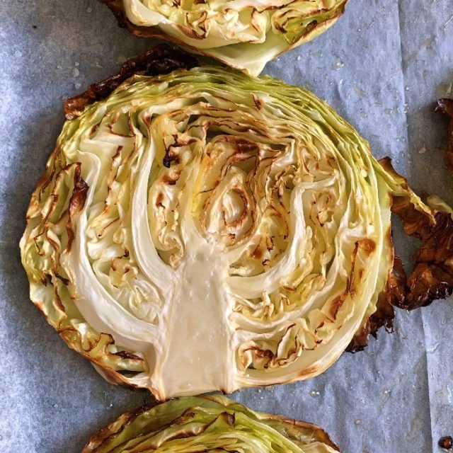 roasted cabbage